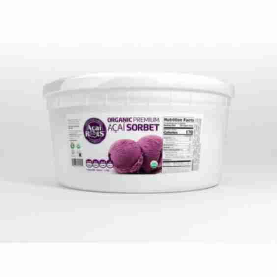 Premium Organic Açai Sorbet 128oz