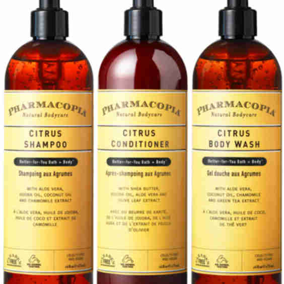 Citrus Shower Trio Bundle - Shampoo, Conditioner, Body Wash