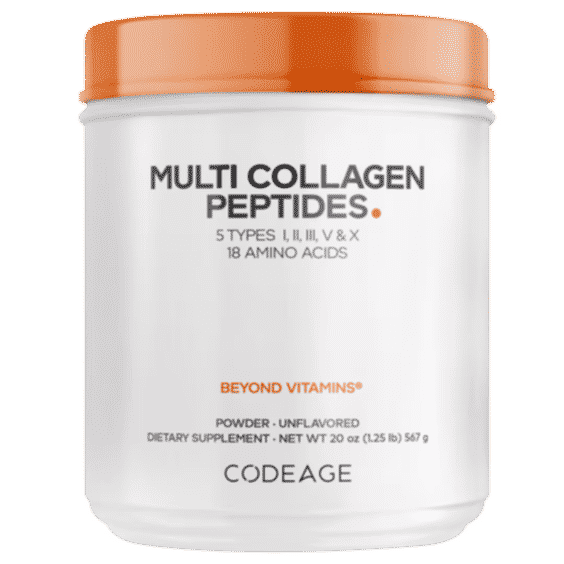 Multi Collagen Peptides With Types I, II, III, V & X