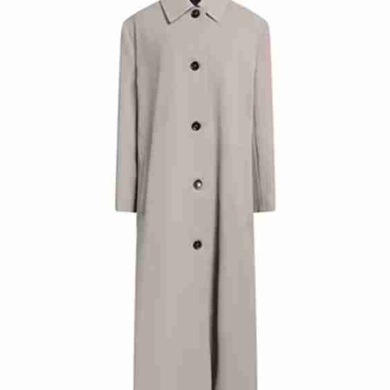 Overcoat, Twill, Stretch Fabric