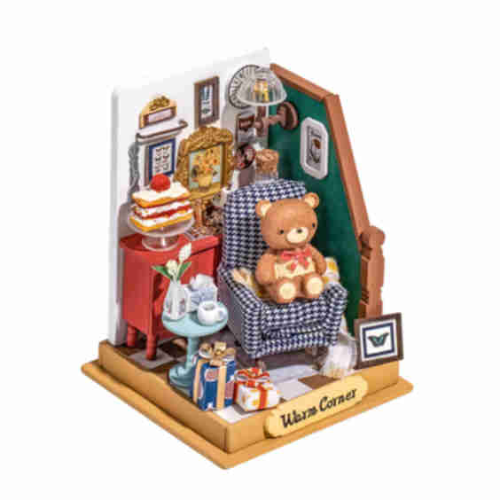  Holiday Living Room Diy Miniature Kit