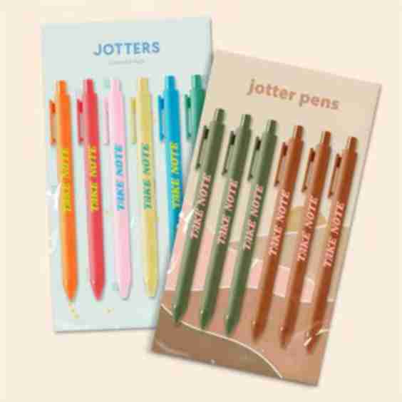 Custom Printed Jotter Pens - 6 Pack
