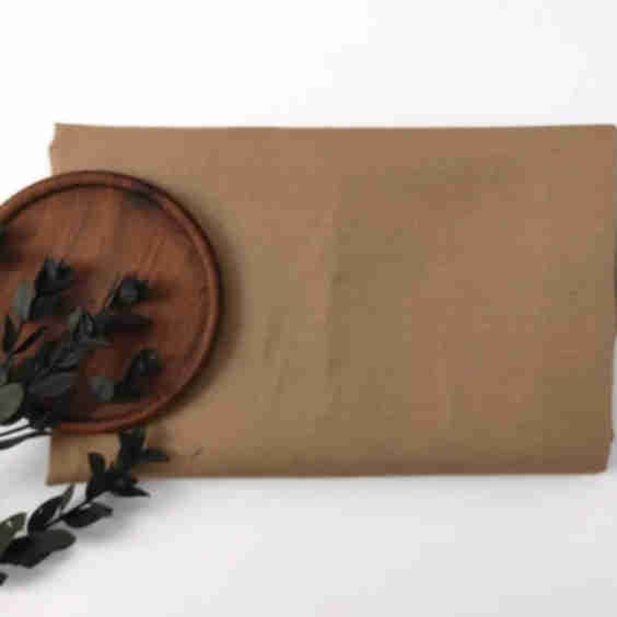 Linen Cotton Compact Twill Solid Fabric 3154