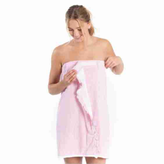 Seersucker Spa Wrap