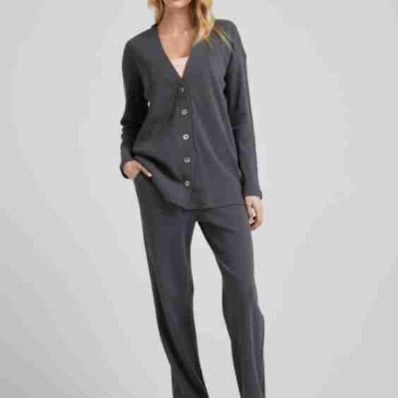 Ecocomb Organic Thermal Relaxed Cardigan