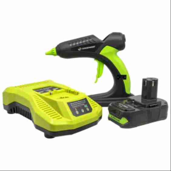 PRO2-60 60W High Temperature Full Size 18V Cordless Hot Glue Gun Kit