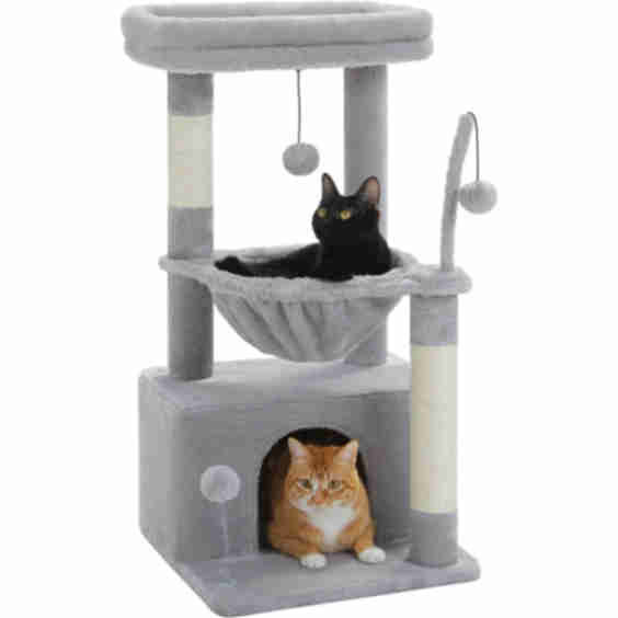 Cactus 4-in-1 33" Cute Indoor Cat Tree