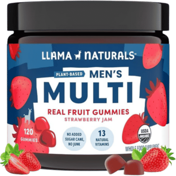 Mens Multivitamin Gummies - Strawberry (120ct)