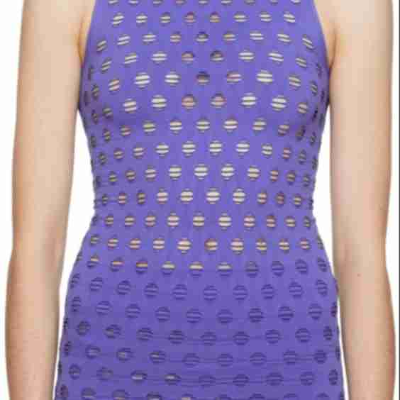 Perforated Tank Top