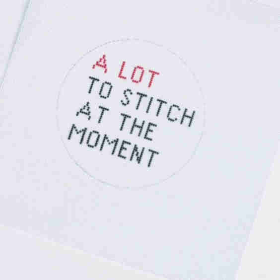 A Lot to Stitch Needlepoint Kit