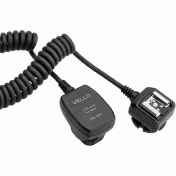 Off Camera TTL Flash Cord for Canon Cameras