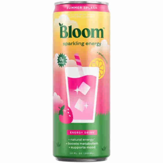 Summer Splash Sparkling Energy Drink