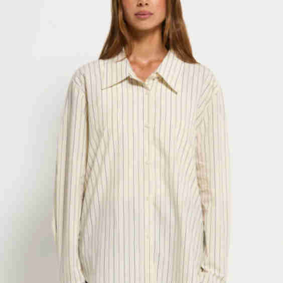 Button Down Striped Shirt