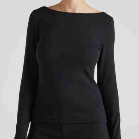 Serene Rib Long Sleeve Top