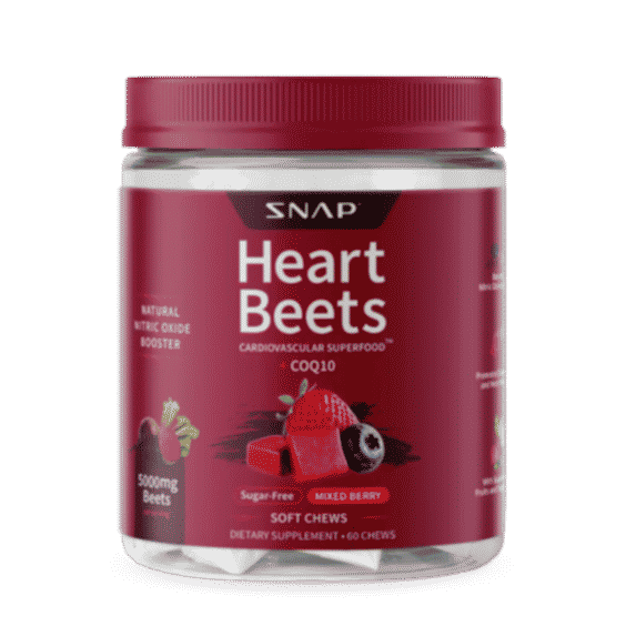 Heart Beets Chews Supplement 60 Soft Chews