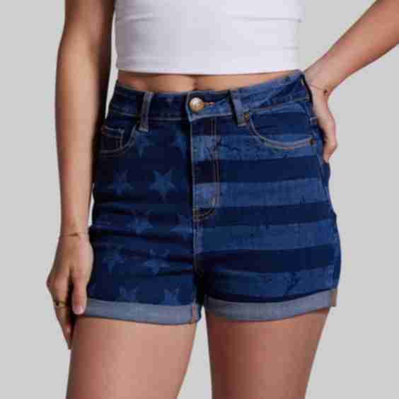 Flex Stretchy Mom Jean Short