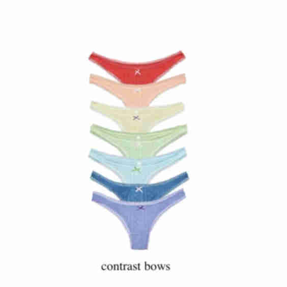 Roy G Biv : Rainbow Thongs 7 pack Rainbow Thongs