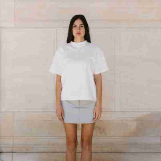 Mock Neck T-Shirt