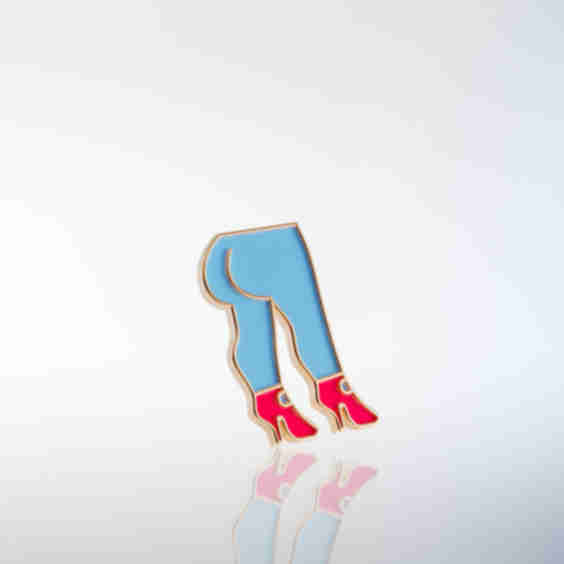 Pin Drop Lucky Charm Pin