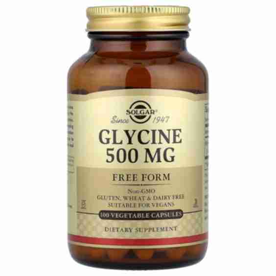 Glycine 500 mg Capsule Supplements