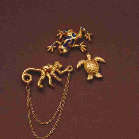 Set of 3 Choco Pins