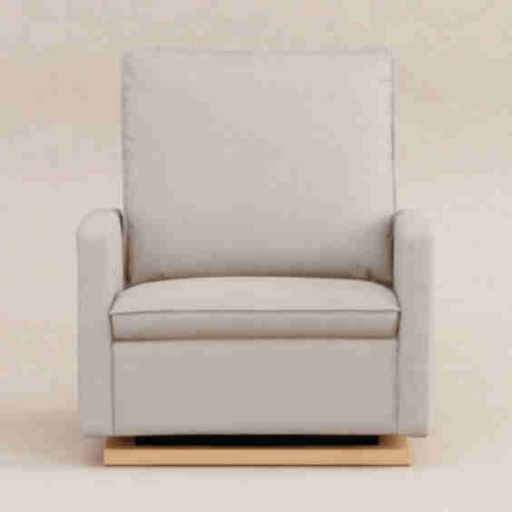 Cali Pillowback Chair and a Half Glider in Eco Performance Fabric