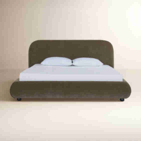 Reggie Upholstered Platform Bed
