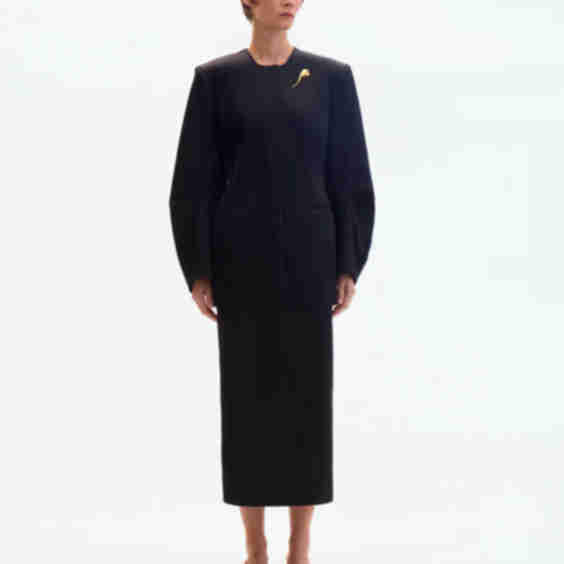 Satin Oval Jacket