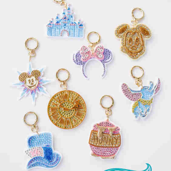 Crystal Flying Elephant Charm