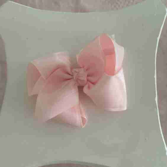 Organza Layered Bow - 5.5"