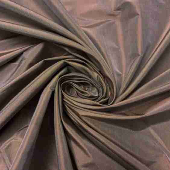 Iridescent Solid Silk Shantung Fabric