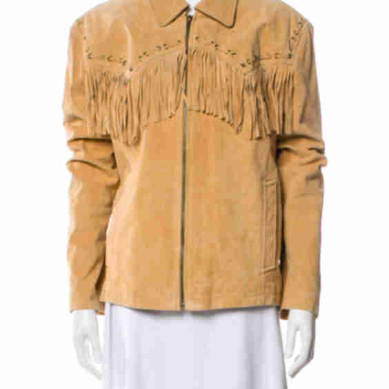 Suede Utility Jacket (Pre-Owned)