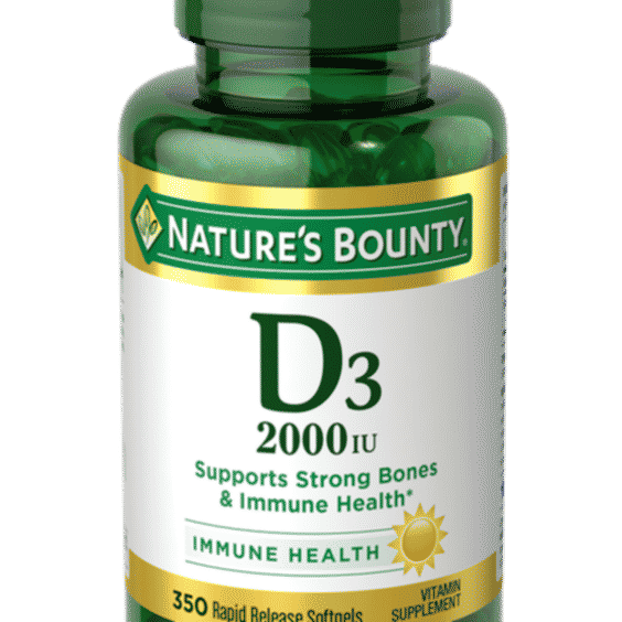 Vitamin D3 Softgels, 2,000 IU 