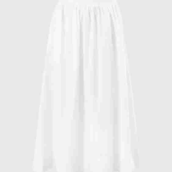 Poplin Maxi Skirt