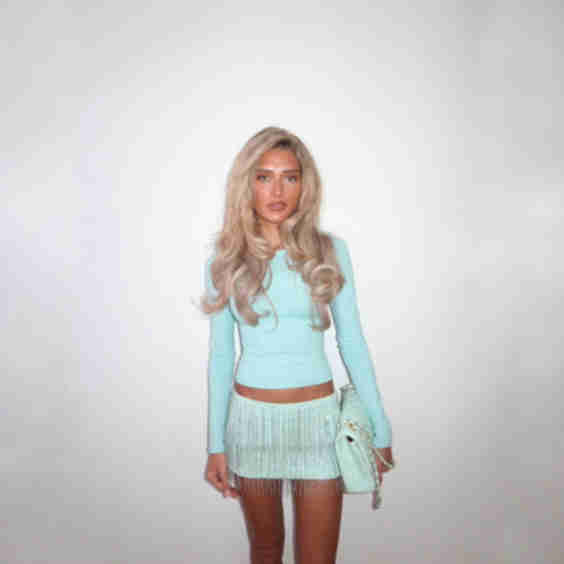 “Drop a Glint” Mini Skirt 