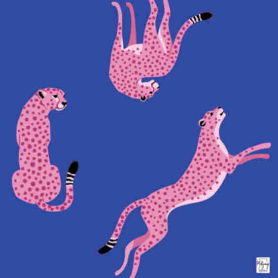 Flirty Leopards Mat
