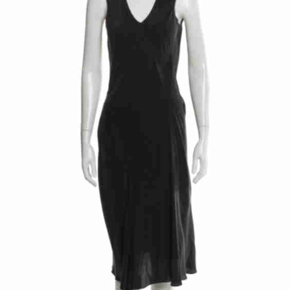 Silk Midi Length Dress (Pre-Owned)