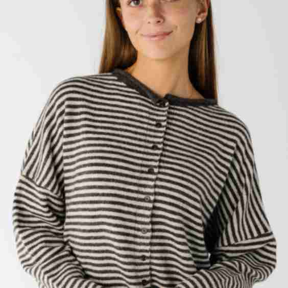 The Event Striped Cardigan 