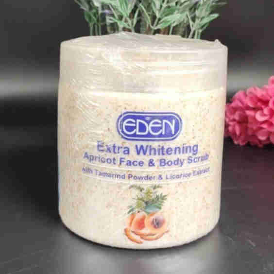 Extra Whitening Apricot Face and Body Scrub