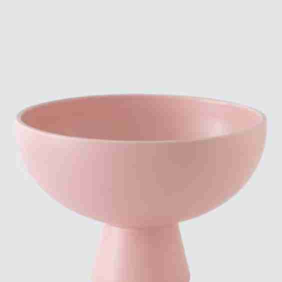 Strøm Large Earthenware Footed Serve Bowl