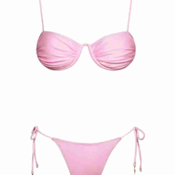 Monowire Tie-Fastening Bikini