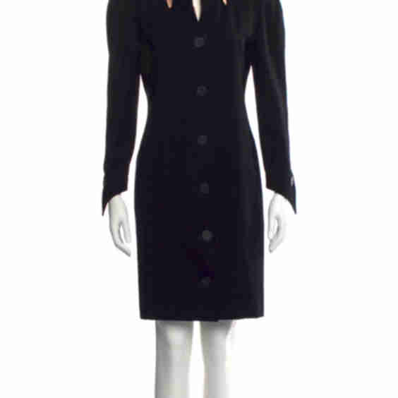 Vintage Knee-Length Dress
