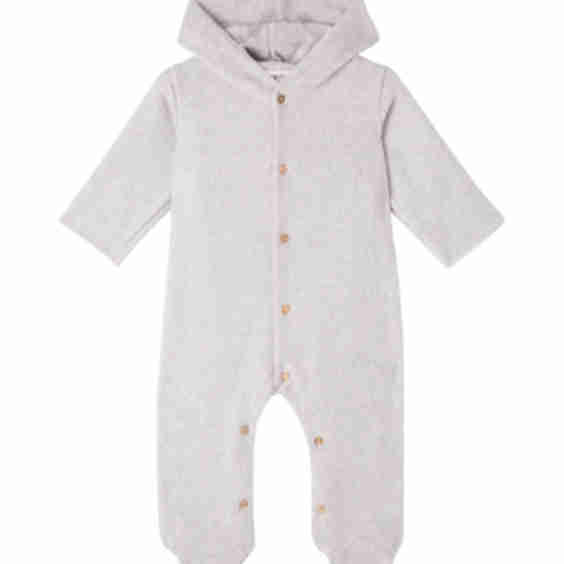 Buttoned Front Jade Onesie