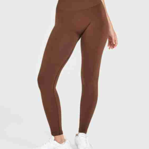 Effortless Seamless Leggings with Logo