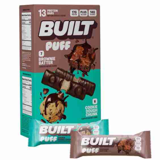 Built Bar Puff & Chunk Protein Bars Variety Pack 13 ct.