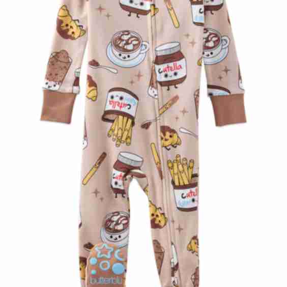 Cruz One Piece Organic Cotton Footie Pajamas