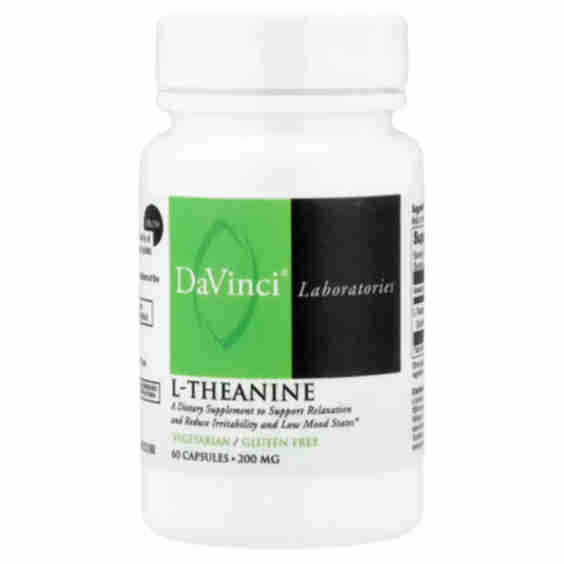  L-Theanine , 200 mg , 60 Capsules