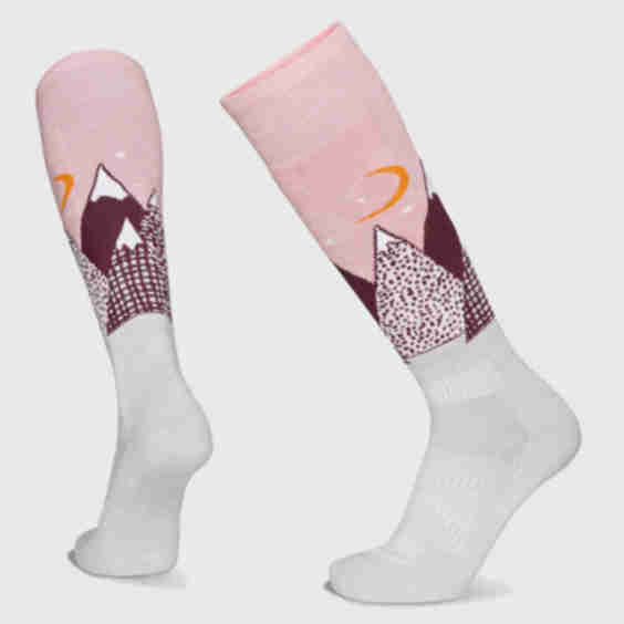 Light Cushion Snowy Mountains Snow Socks