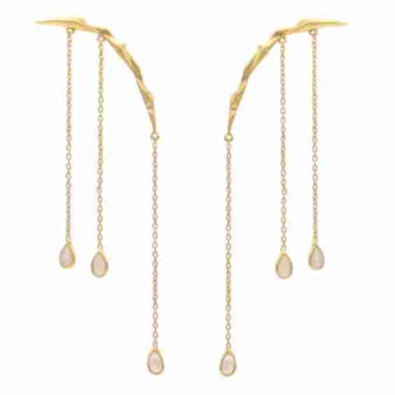 Sinag Pearl Climbing Earrings
