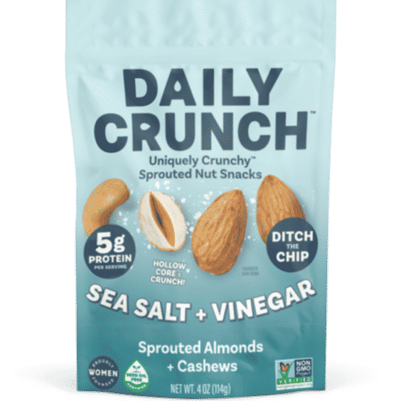 Sea Salt + Vinegar Sprouted Almonds